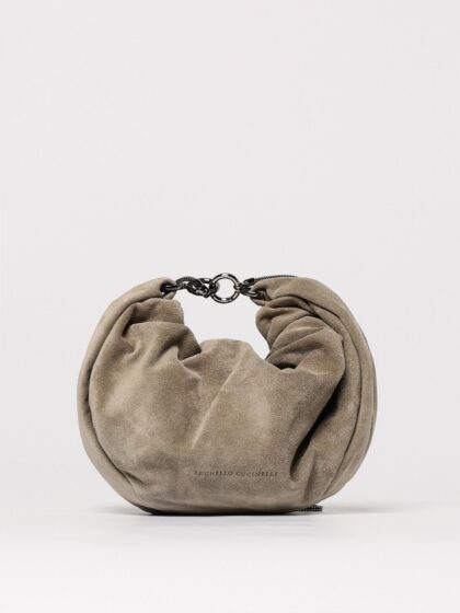 BRUNELLO CUCINELLI Crossbody Bag Woman color Beige