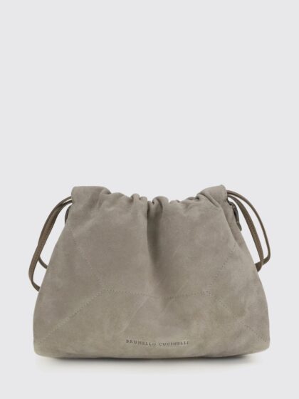 BRUNELLO CUCINELLI Crossbody Bag Woman color Ice