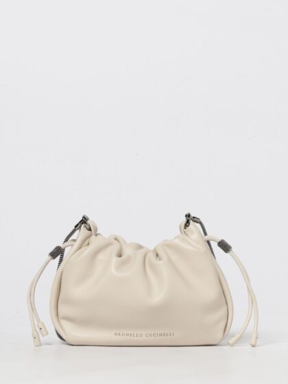 BRUNELLO CUCINELLI Mini Bag Woman color Ivory