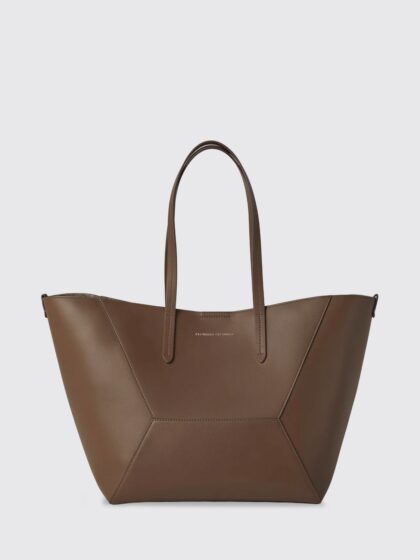 BRUNELLO CUCINELLI Tote Bag Woman color Sand