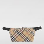 BURBERRY Belt Bag Men color Earth