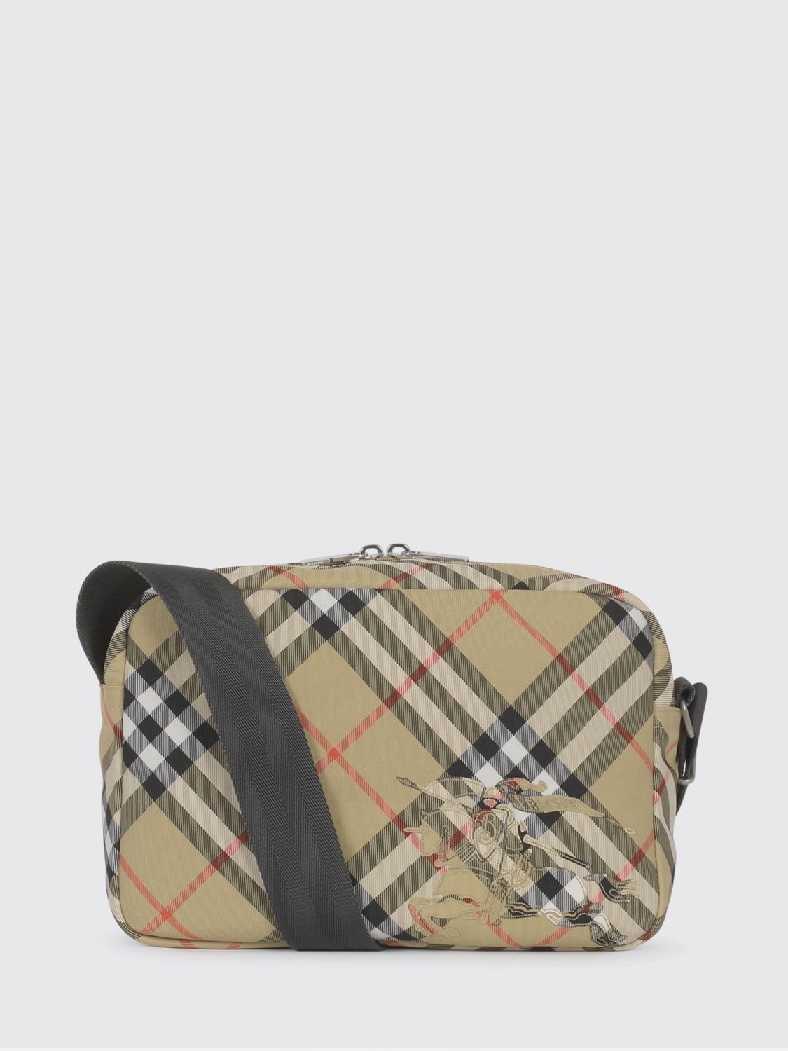 BURBERRY Shoulder Bag Men color Sand