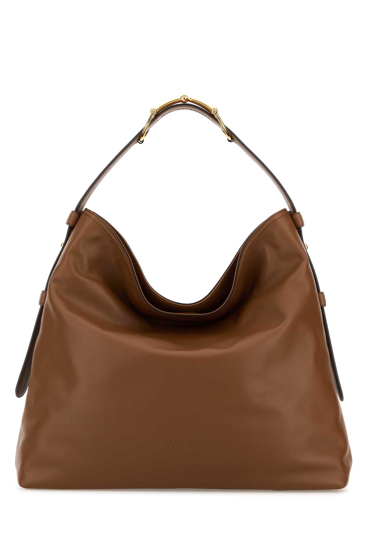Caramel Leather Large Gucci Beatrix Shopping Bag Sundial Borse A Mano - Women