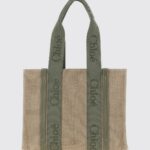 CHLOÉ Shoulder Bag Woman color Acid Green