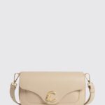 COCCINELLE Crossbody Bag Woman color Beige