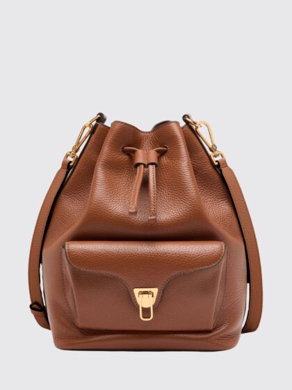 COCCINELLE Crossbody Bag Woman color Burnt