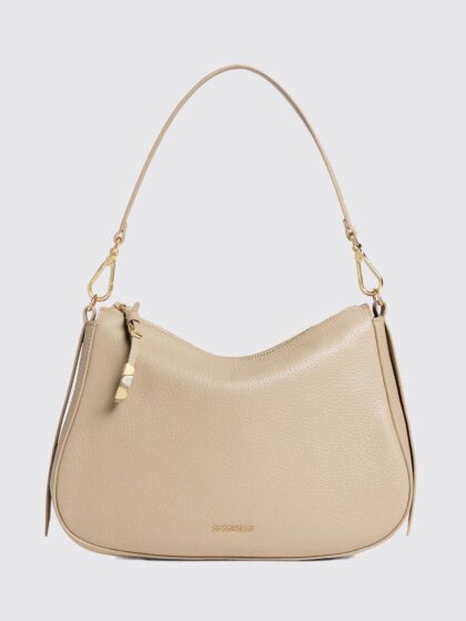COCCINELLE Shoulder Bag Woman color Beige