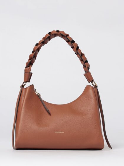 COCCINELLE Shoulder Bag Woman color Brown