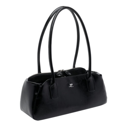 Courreges Bags Black Calf Leather - Women
