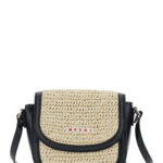 Crossbody Bag Marni Kids With Adjustable And Removable Leather Beige Fabric Strap For Girls Polyester - Kids