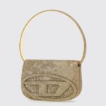 DIESEL Mini Bag Woman color Gold