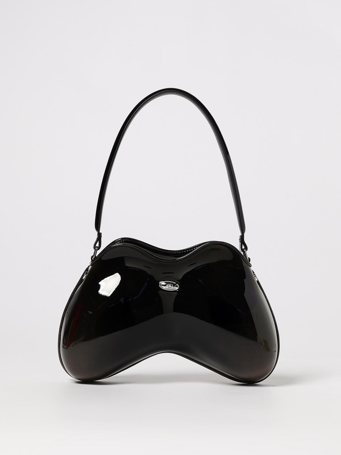 DIESEL Shoulder Bag Woman color Charcoal