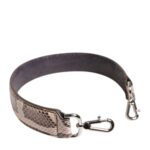 Dolce & Gabbana Beige Exotic Leather Handbag Accessory Shoulder Strap Python Bag - Women
