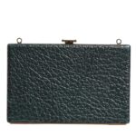 Dolce & Gabbana Black Leather Clutch Evening Crossbody Bag - Women