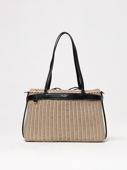 DOLCE & GABBANA Shoulder Bag Woman color Beige