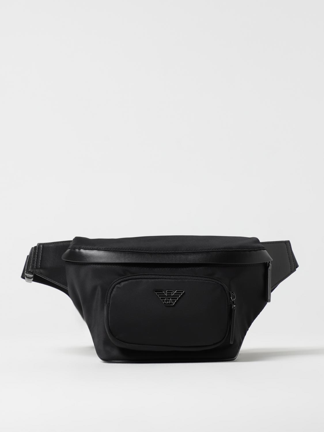 EMPORIO ARMANI Belt Bag Men color Black
