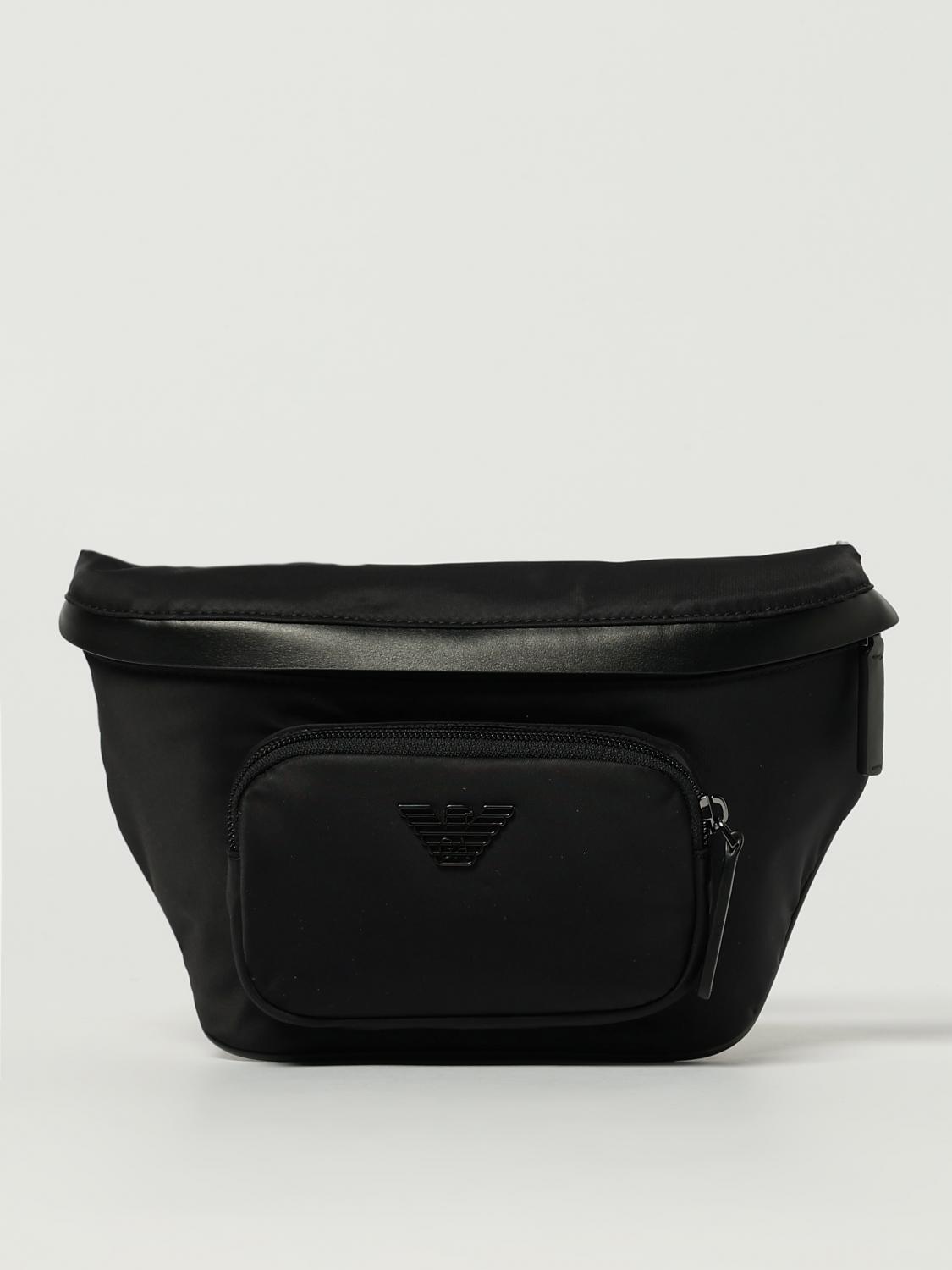 EMPORIO ARMANI Belt Bag Men color Black