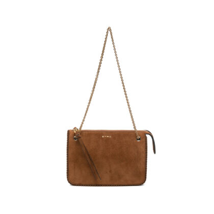 Etro Logo-detail Letaher Shoulder Bag