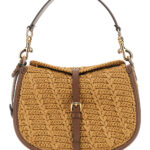 Etro Pony Medium Beige Shoulder Bag With Adjustable And Removable Strap In Viscose Woman - Women