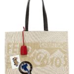 Ferragamo Beige Fabric Tote Bag - Women