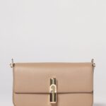 FURLA Crossbody Bag Woman color Dove Grey