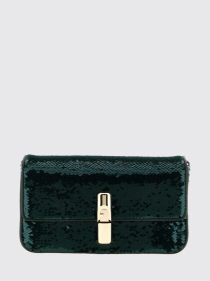 FURLA Crossbody Bag Woman color Green