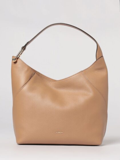 FURLA Shoulder Bag Woman color Sand