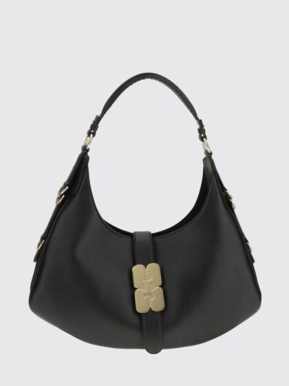 GANNI Shoulder Bag Woman color Black