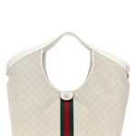 Gg Fabric Large Gucci Giglio Shopping Bag Sandycreagrwhvrv Borse A Mano - Women