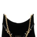 Givenchy Black Velvet Voyou Party Shoulder Bag Borse A Tracolla - Women