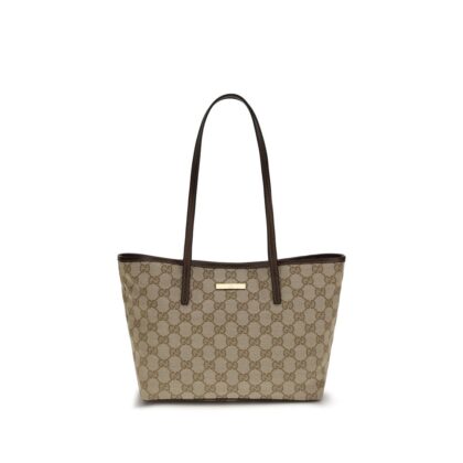 Gucci Beige Polyester Shoulder Bag - Women