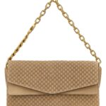 Gucci Beige Suede Large Shoulder Bag Spicygingspicging Borse A Tracolla - Women