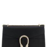 Gucci Black Calfskin Shoulder Bag - Women