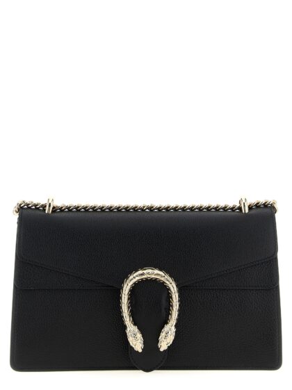Gucci Black Calfskin Shoulder Bag - Women