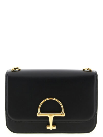 Gucci Black Calfskin Shoulder Bag - Women