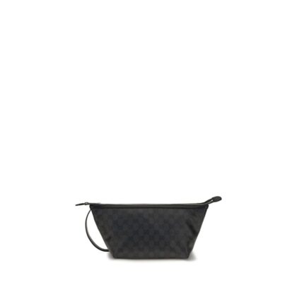 Gucci Black Cotton Clutch Bag - Women