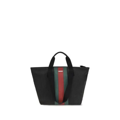 Gucci Black Cotton Shoulder Bag - Men