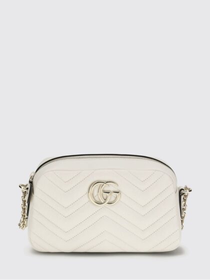 GUCCI Crossbody Bag Woman color White