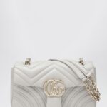 GUCCI GG Marmont Chevron Quilted Nappa Bag