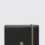 GUCCI GG Marmont Matelassé Leather Shoulder Bag with Monogram