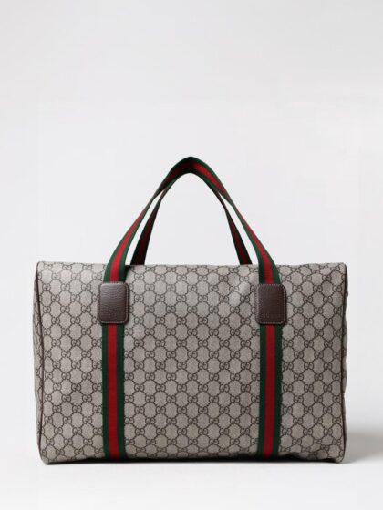 GUCCI GG Supreme Fabric Duffle Bag