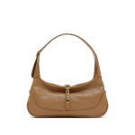 Gucci Jackie Grainy Leather Shoulder Bag