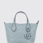 GUCCI Mini Bag Woman color Gnawed Blue