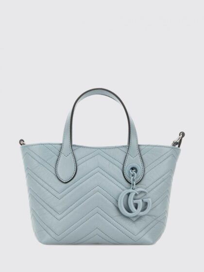 GUCCI Mini Bag Woman color Gnawed Blue