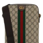 Gucci Printed Canvas Small Ophidia Crossbody Bag Oldbenacvrvna Borse A Tracolla - Men