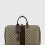 GUCCI Savoy GG Fabric Duffle Bag