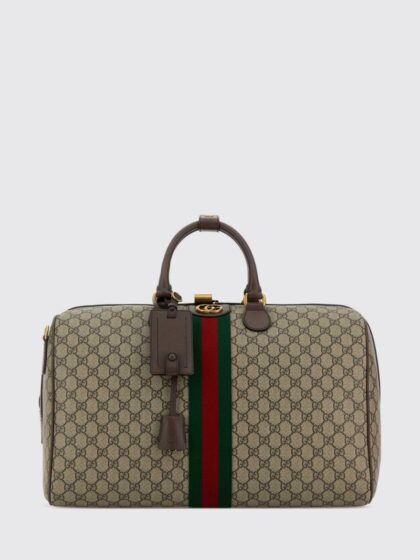 GUCCI Savoy GG Fabric Duffle Bag