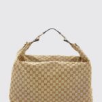 GUCCI Shoulder Bag Men color Beige