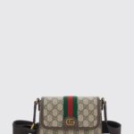 GUCCI Shoulder Bag Men color Beige