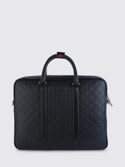 GUCCI Shoulder Bag Men color Black
